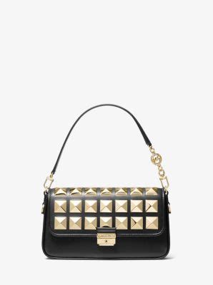 michael kors studded bag|michael kors bradshaw shoulder bag.